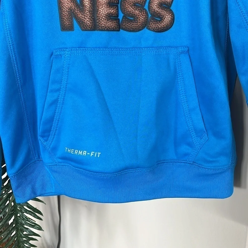 Brand New Nike Awesomeness Blue Orange Hooded Sweatshirt Football Sports Hoodie